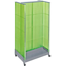 Global Approved 700432-GRE H-Shaped Pegboard Display 32