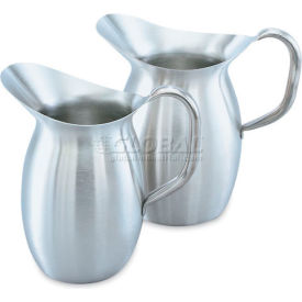 Vollrath® Bell Shaped Pitcher 4-1/8 Qt - Satin Finished 82040 - Pkg Qty 4