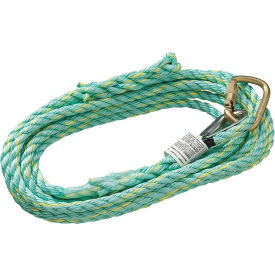 PeakWorks® Premium Vertical Lifeline Carabiner & Back Splice 5/8