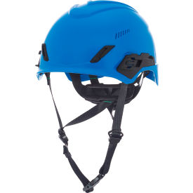 MSA V-Gard® H1PRO Safety Helmet Trivent Fas-Trac® III Pivot Ratchet Suspension Blue 10236206