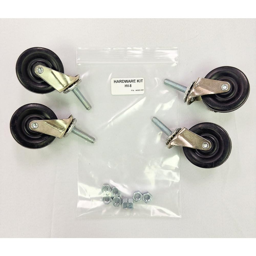 Blower Accessories; Accessory Type: Caster Kit for HV Blower Heads and Stands MPN:HV8