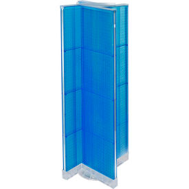 Global Approved 700420-BLU Pinwheel Pegboard Display 16