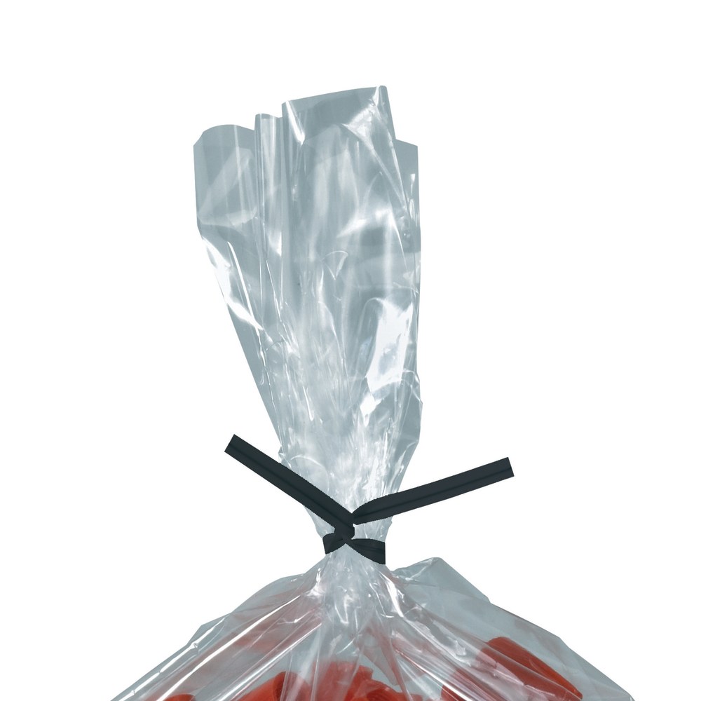 Partners Brand Plastic Twist Ties, 5/32in x 10in, Black, Case Of 2, 000 MPN:PLT10K
