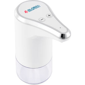 GoVets™ Countertop Automatic Soap Or Sanitizer Foam Dispenser 350 ml White/Chrome 528641