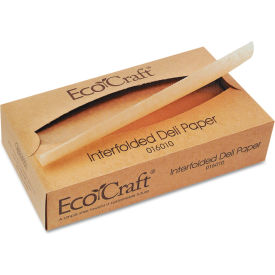 Bagcraft™ EcoCraft® Interfolded Soy Wax Deli Sheets 10-3/4