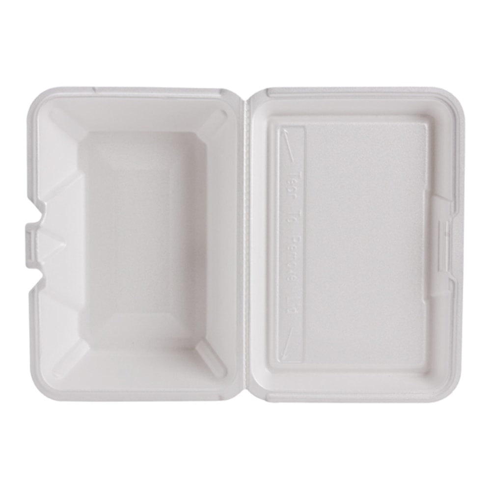 Dart Foam Hinged Food Containers, 9 5/16inH x 6 7/16inW x 2 15/16inD, Pack Of 200 Containers MPN:205HT1