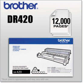 Brother® DR420 Drum Unit 12000 Page-Yield Black OEM DR420