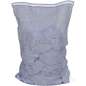 Mesh Bag W/ Nylon Zipper Closure Blue 18x30 Medium Weight L-530ZR-V-BL - Pkg Qty 12