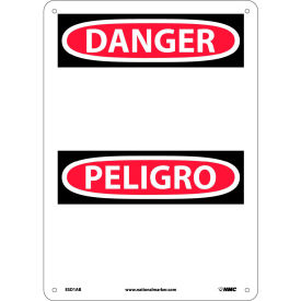 Bilingual Aluminum Sign - Danger Blank ESD1AB