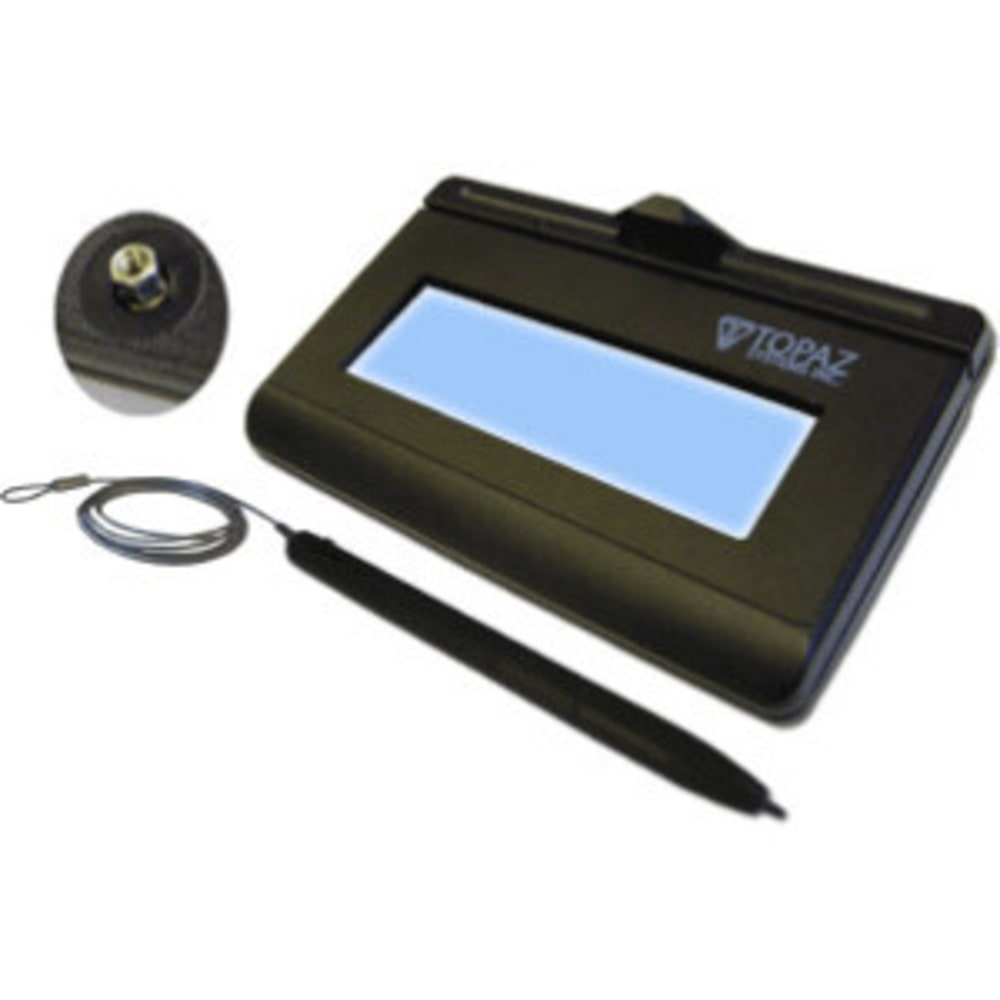 Topaz KioskGem LCD 1x5 - LCD - Active PenSerial - 4.40in x 1.30in Active Area LCD - Serial - 410 PPI MPN:T-LBK462-KAB-R