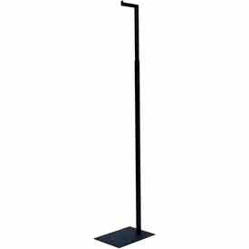 Adjustable Notched Costumer - Matte Black VM504/MAB - Pkg Qty 2