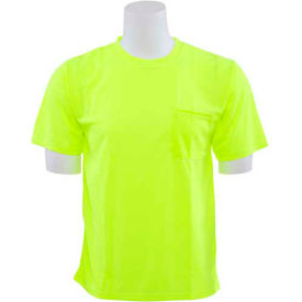 ERB® Aware Wear® 9006 T-Shirt Short Sleeve Non-ANSI 2XL Hi-Viz Lime WEL64021LI2X
