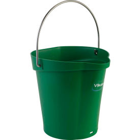 Vikan 56882 1.5 Gallon Bucket Green 56882