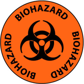 Walk On Floor Sign - Biohazard WFS2