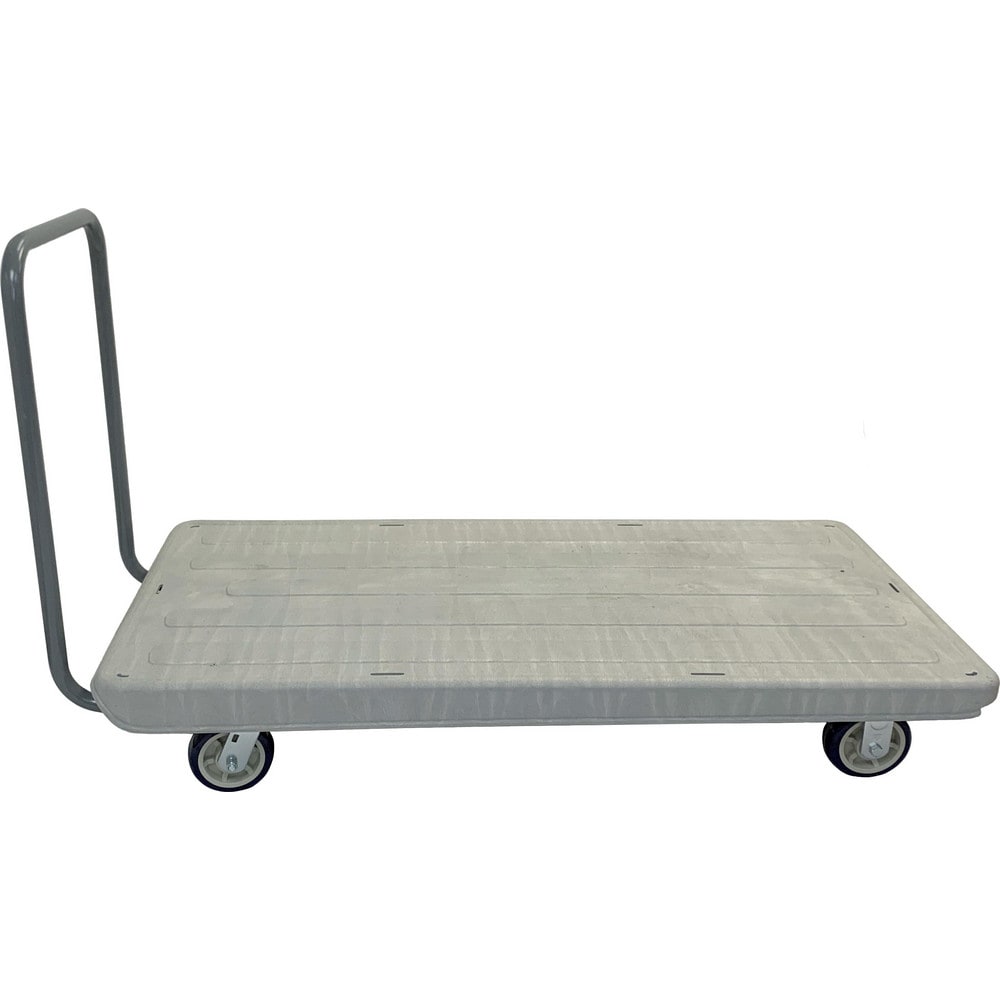 Bar, Panel & Platform Trucks; Truck Type: Flatbed ; Load Capacity: 2200 Lb ; Platform Profile: Flushed ; Platform Style: Solid ; Height (Inch): 40-1/2 ; Deck Surface: Textured MPN:FB-NN3060-PW4(KT)