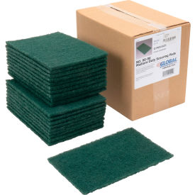 GoVets™ Medium Duty Scouring Pads Green 6