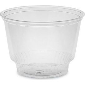 Pactiv Evergreen™ EarthChoice Recycled Sundae Cups 8 oz. Cap. Clear 60/Bag 15 Bags/Carton YPS8C
