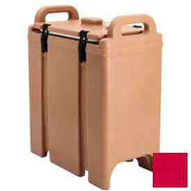 Cambro 350LCD158 - Camtainer Soup Carrier Insulated Plastic 3-3/8 Gal. 16-1/2x9x18-3/8 Hot Red 350LCD158