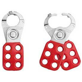 Master Lock® Safety Hasp Steel Fits 6 Padlocks 1-3/4