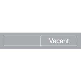 Engraved Occupancy Sign - Occupied Vacant - Gray EN302GY