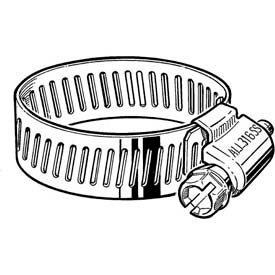 B16HSPX 316 Stainless Steel Worm Gear Hose Clamp 11/16