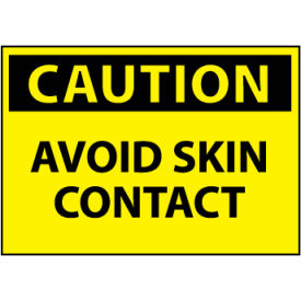 Machine Labels - Caution Avoid Skin Contact C118AP