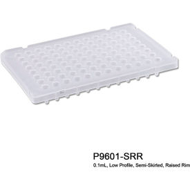 MTC™ Bio PureAmp™ PCR Plate For 0.1 ml Tube 96 Place Semi Skirted W/Raised Rim 50 Pack P9601-SRR