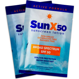 CoreTex® Sun X 50 61433 Sunscreen Lotion SPF 50 Lotion Pouch 300/Case 61433