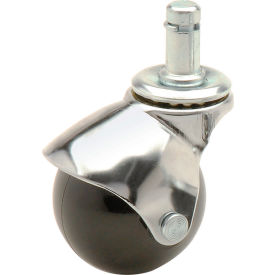 GoVets™ Ball Series Chair Casters with Plastic Wheels Stem Type E - (Package of 5) 747250