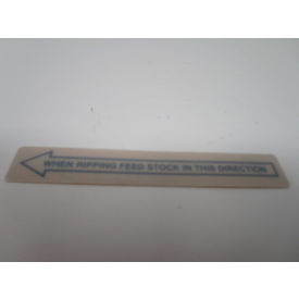 JET® Directional Arrow Label (L510) JT9-3408266 JT9-3408266