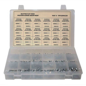 330 Piece Machine Screw Assortment - #6 to 1/4