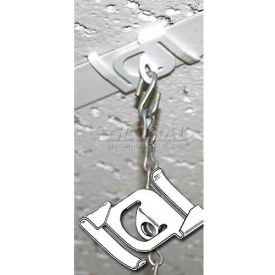 Secure Metal Twist Ceiling Loop 7/16