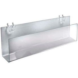 Global Approved 556091 Acrylic Greeting Card Holder For Pgbrd/Slatwall 16
