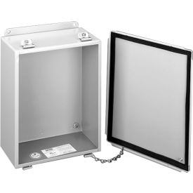 Hoffman A1210LP J Box Lift-Off Cover Type 12 12.00X10.00X5.00 Steel/Gray A1210LP