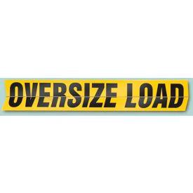 AccuformNMC™ Oversize Load Hinged Transportation Sign Aluminum 18