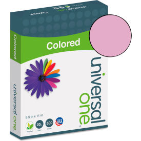 Colored Paper - Universal UNV11212 - Orchid - 8-1/2 x 11 - 20 lb. - 500 Sheets/Ream UNV11212
