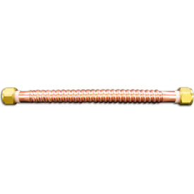 Kissler Copper Corrugated Water Heater Connector 3/4