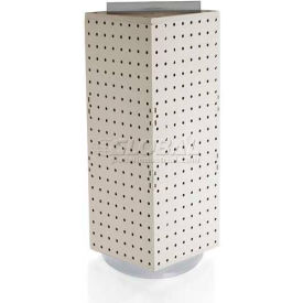 Global Approved 703385-WHT Interlocking Pegboard Countertop Display 8