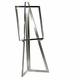 Floor Standing Folding Easel - Satin Chrome BH80SC