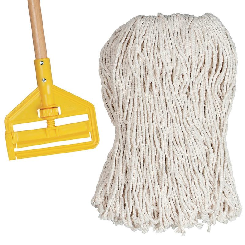 Rubbermaid Value-Pro Cotton Mop Head MPN:FGV11800WH00EA