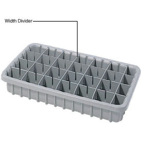 Dandux Length Divider 50P0016037 for Dividable Nesting Box 50P1805040 50P1811040 Gray 50P0016037 - Pkg Qty 6