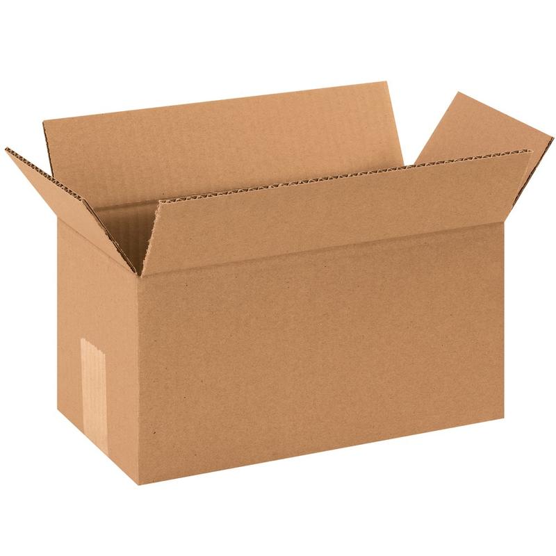 Partners Brand Long Corrugated Boxes, 12inL x 6inH x 6inW, Kraft, Pack Of 25 MPN:1266