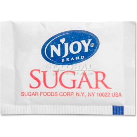 N'Joy® Sugar Foods Pure Cane Sugar 0.098 oz. 2000/Box SUG72101