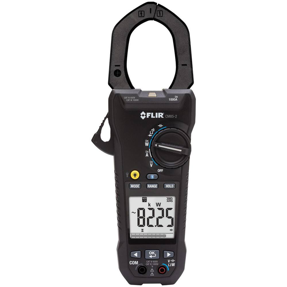 Clamp Meters, Clamp Meter Type: Auto Ranging , Measures: Resistance, Voltage, Capacitance, Frequency, Current , Jaw Style: Clamp On  MPN:CM85-2