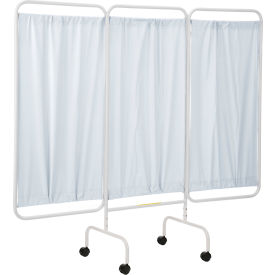 R&B® Wire Mobile Medical Privacy Screen 81