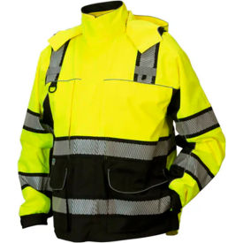 Pyramex® RPB38 Parka Jacket 2XL Hi-Vis Lime RPB3810X2