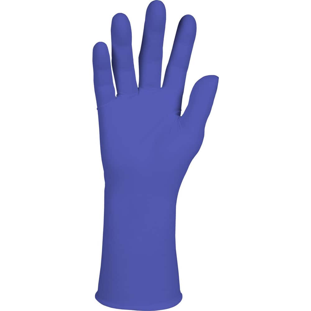 Disposable/Single Use Gloves; Primary Material: Nitrile ; Thickness (mil): 7.0 ; Grip Surface: Grain (Fingertips) ; Grade: Cleanroom ; Cuff Type: Extended ; Length (Inch): 12.0 MPN:55875 - Pkg Qty 1000