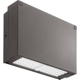 Lithonia Lighting® Compact LED Wall Pack 4000K 120-277V 6000 Lumens Dark Bronze Finish WPX2 LED 40K MVOLT DDBXD M2