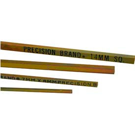 14mm x 25mm Metric Keystock Gold Dichromate Finish 12