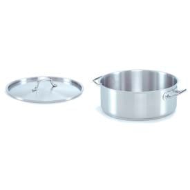 Alegacy 21SSBR20 - 21CT Stainless Steel Brazier w/ Cover 20 Qt. 21SSBR20